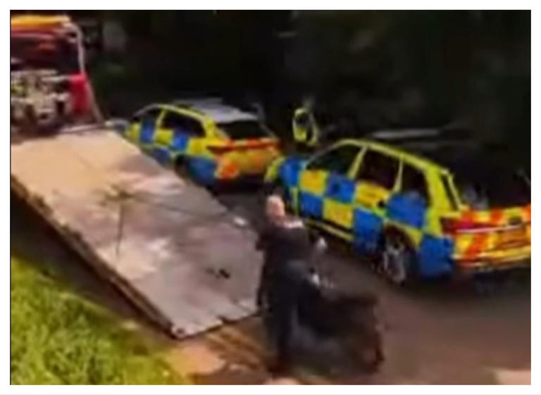 Video: Police seize stolen bike after chase across Doncaster