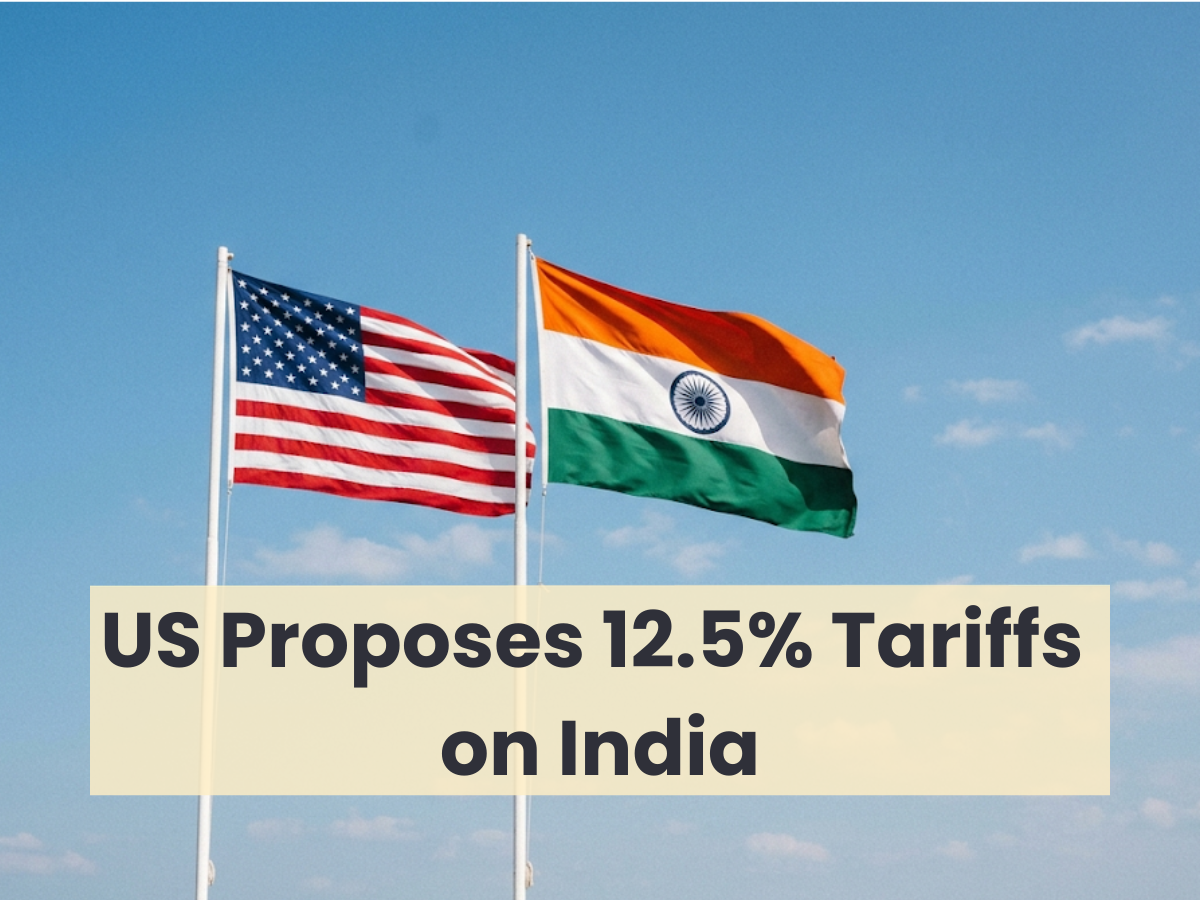 US-India Trade Deal: US Proposes 12.5% Tariffs on India Over Forced ...