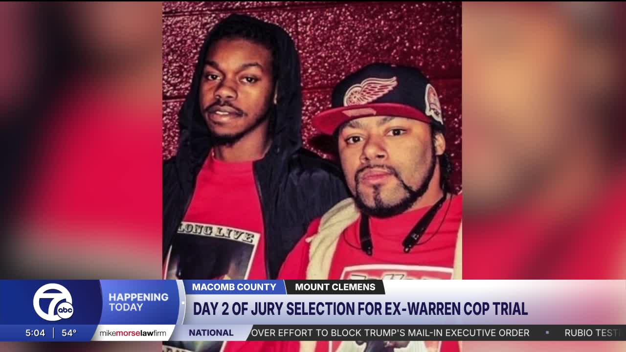 Manslaughter trial begins for Warren officer in 2024 crash that killed two