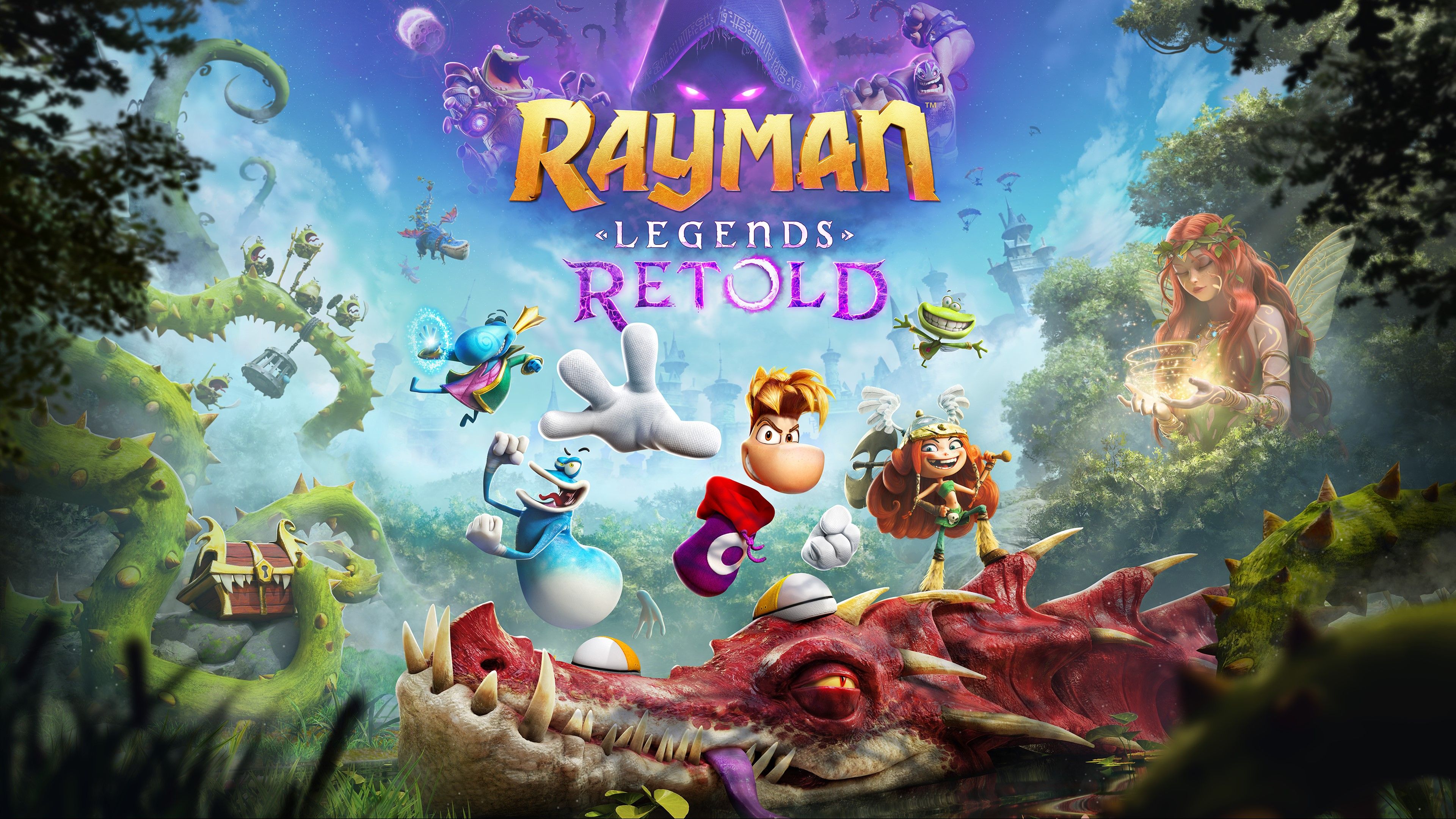 Rayman Legends retold preview: Revitalizing a 2D classic with 3D art ...