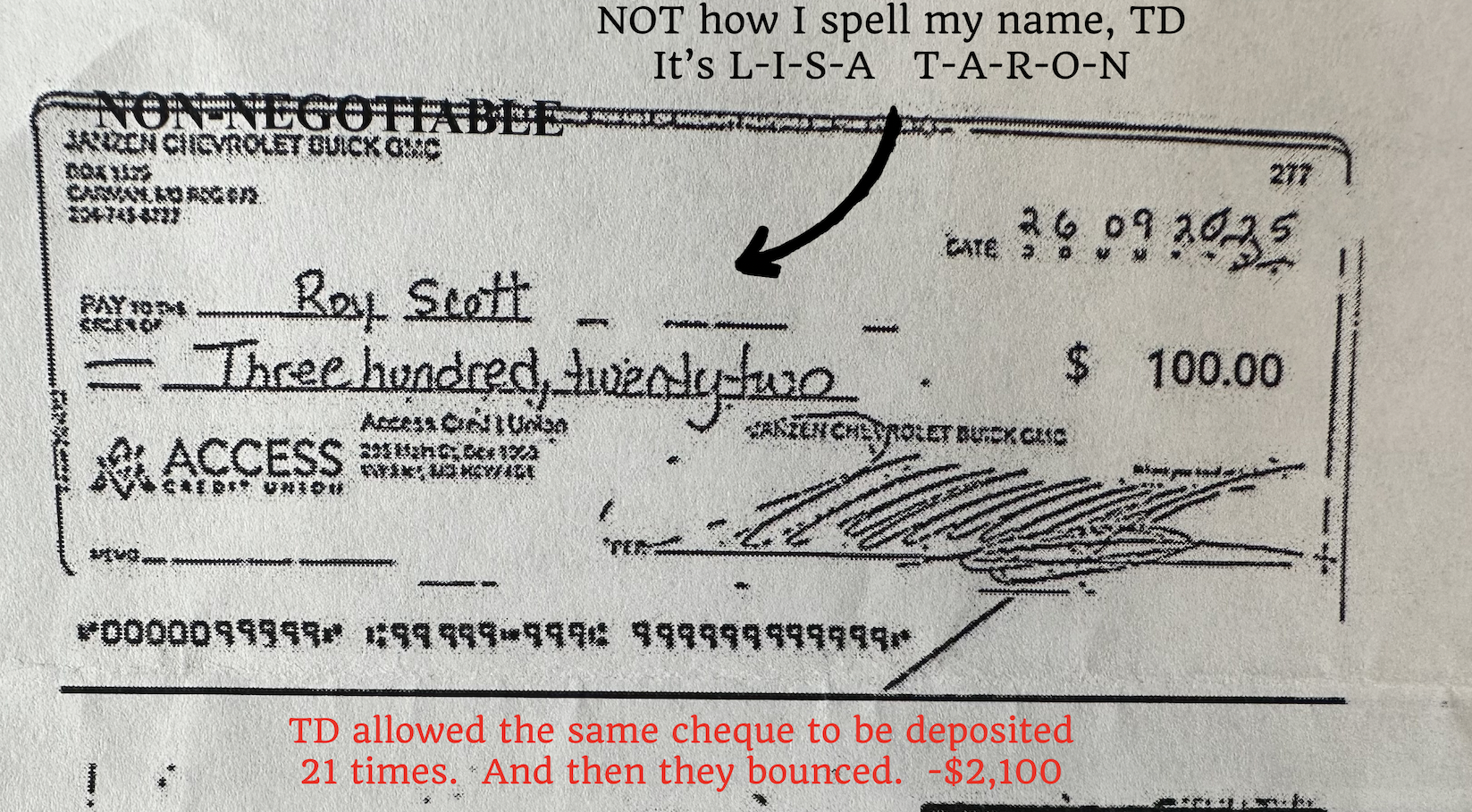 TD denied her fraud claim twice after a phone scam drained $4,650 ...