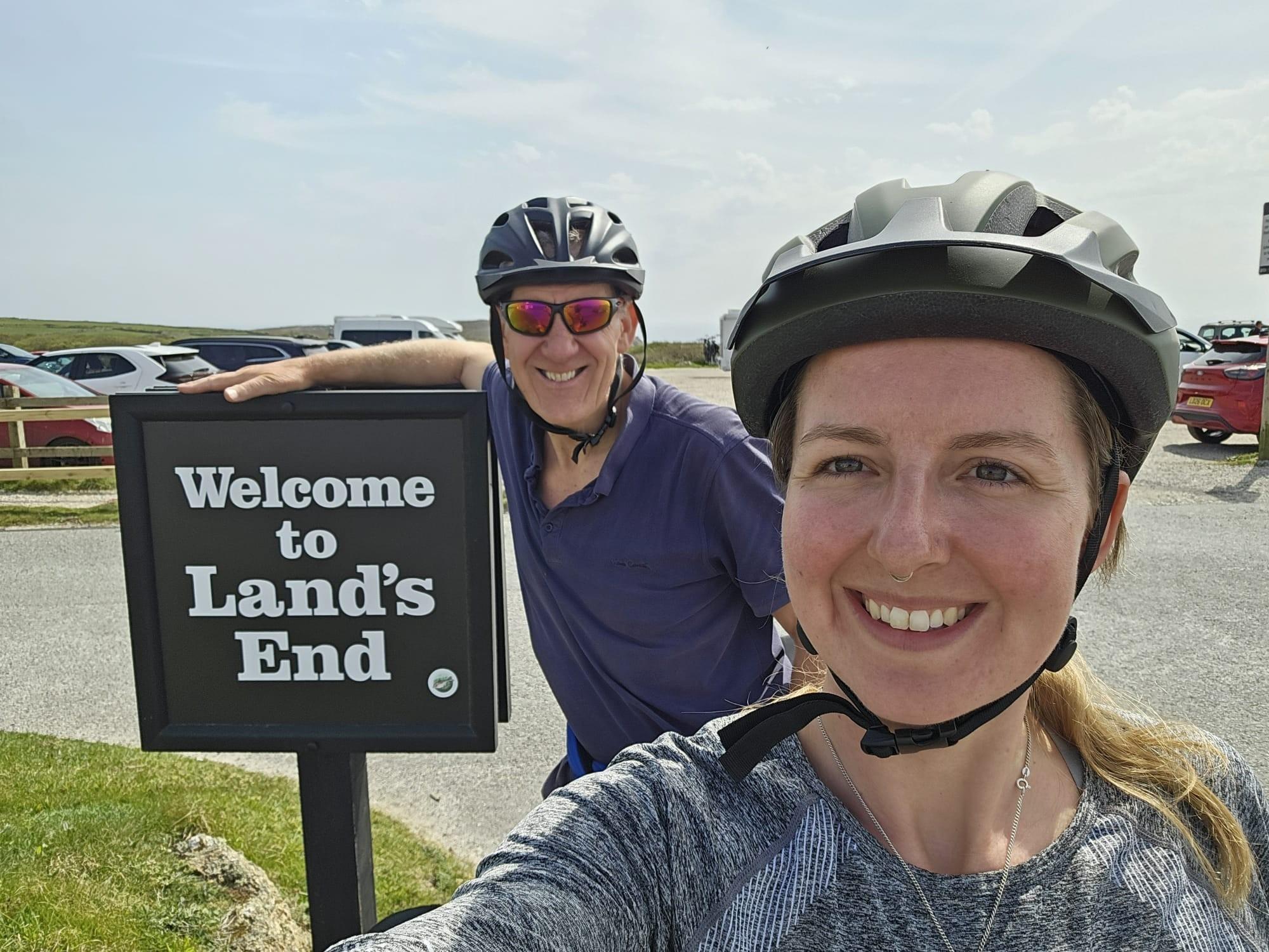 Eastbourne father and daughter complete John o’Groats to Land’s End ...