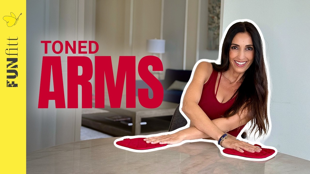 Sit at a table and tone your arms with this simple, effective workout
