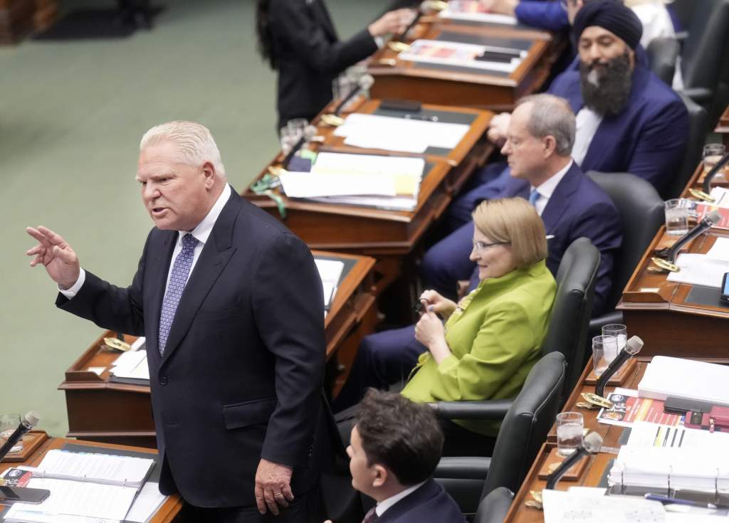 Opponents focus on Ford’s question period attendance as legislature ...