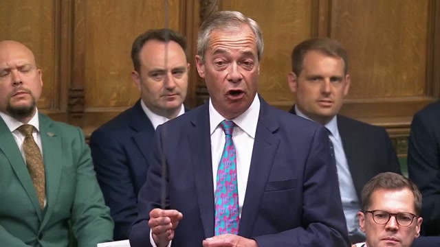MPs erupt as Farage claims Britain dealing with two-tier policing