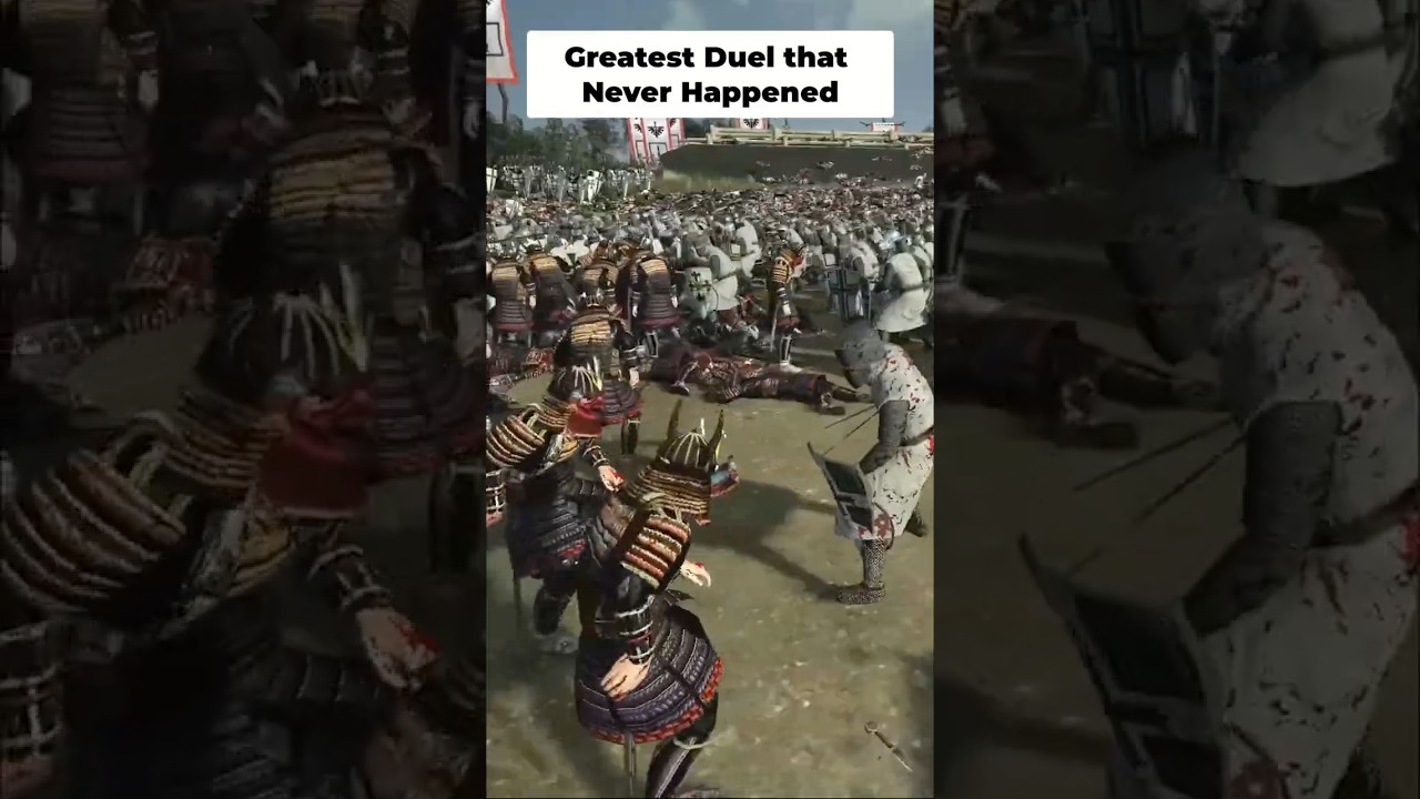 Samurai vs Knight legendary duel caught on camera