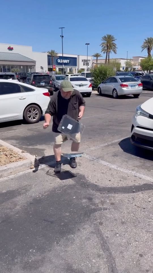 Kind man surprised with unexpected reward