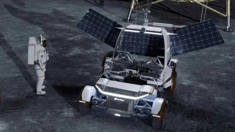 NASA’s moon rover looks like the ultimate side-by-side from the future