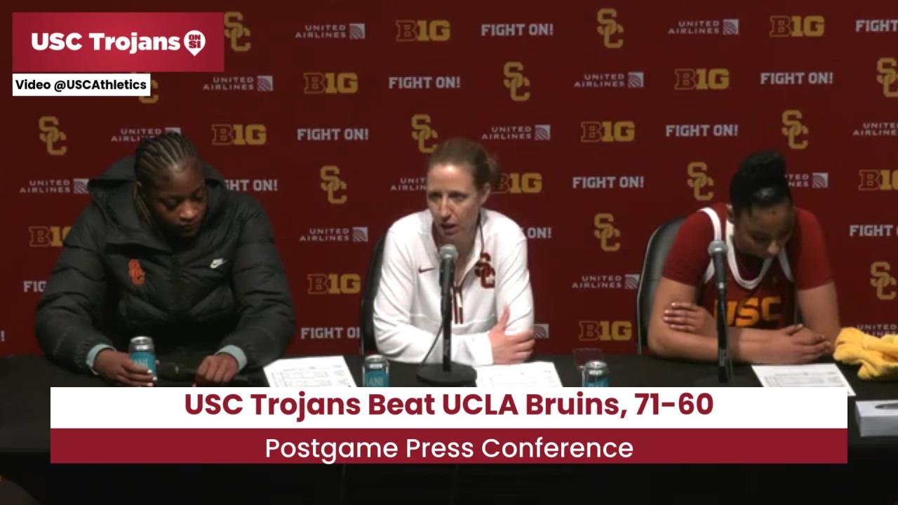 USC women’s basketball hands No. 1 UCLA its first loss