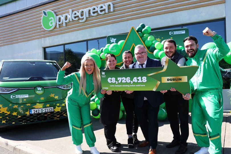Dublin winner of €8.7m Lotto jackpot found ticket in back pocket days ...