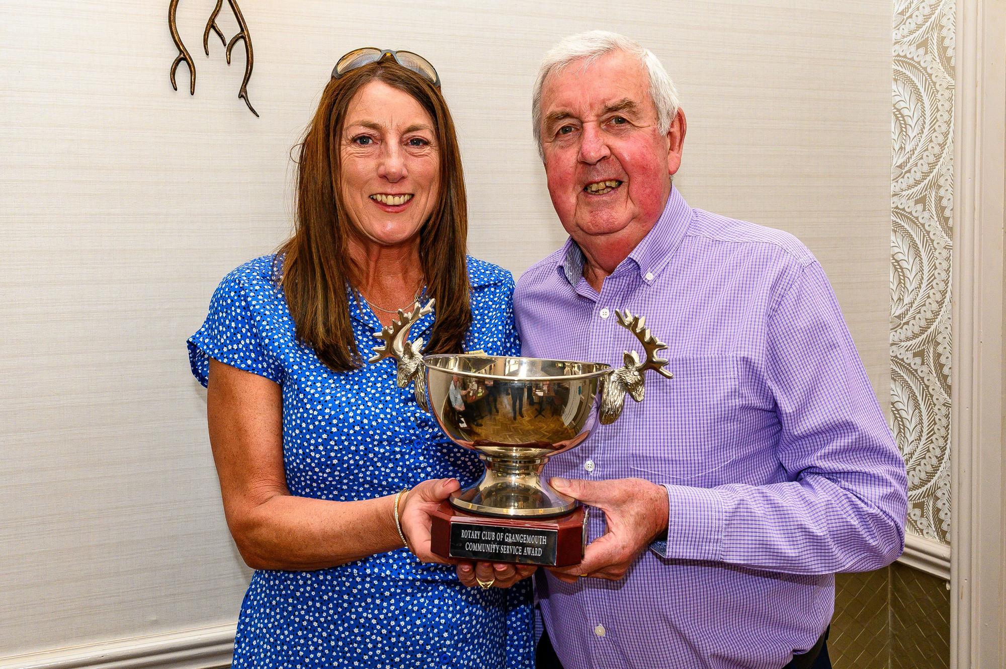 Grangemouth's Malky is Rotary community champ for Strathcarron fundraising