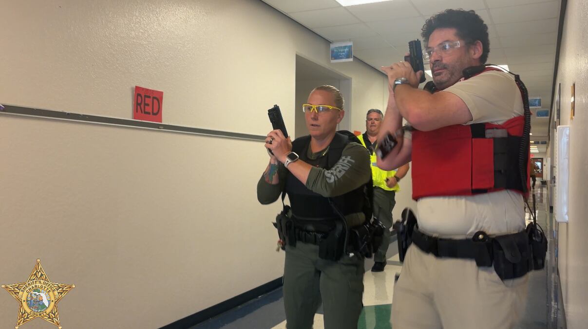 Active school shooter training for officers in Charlotte County