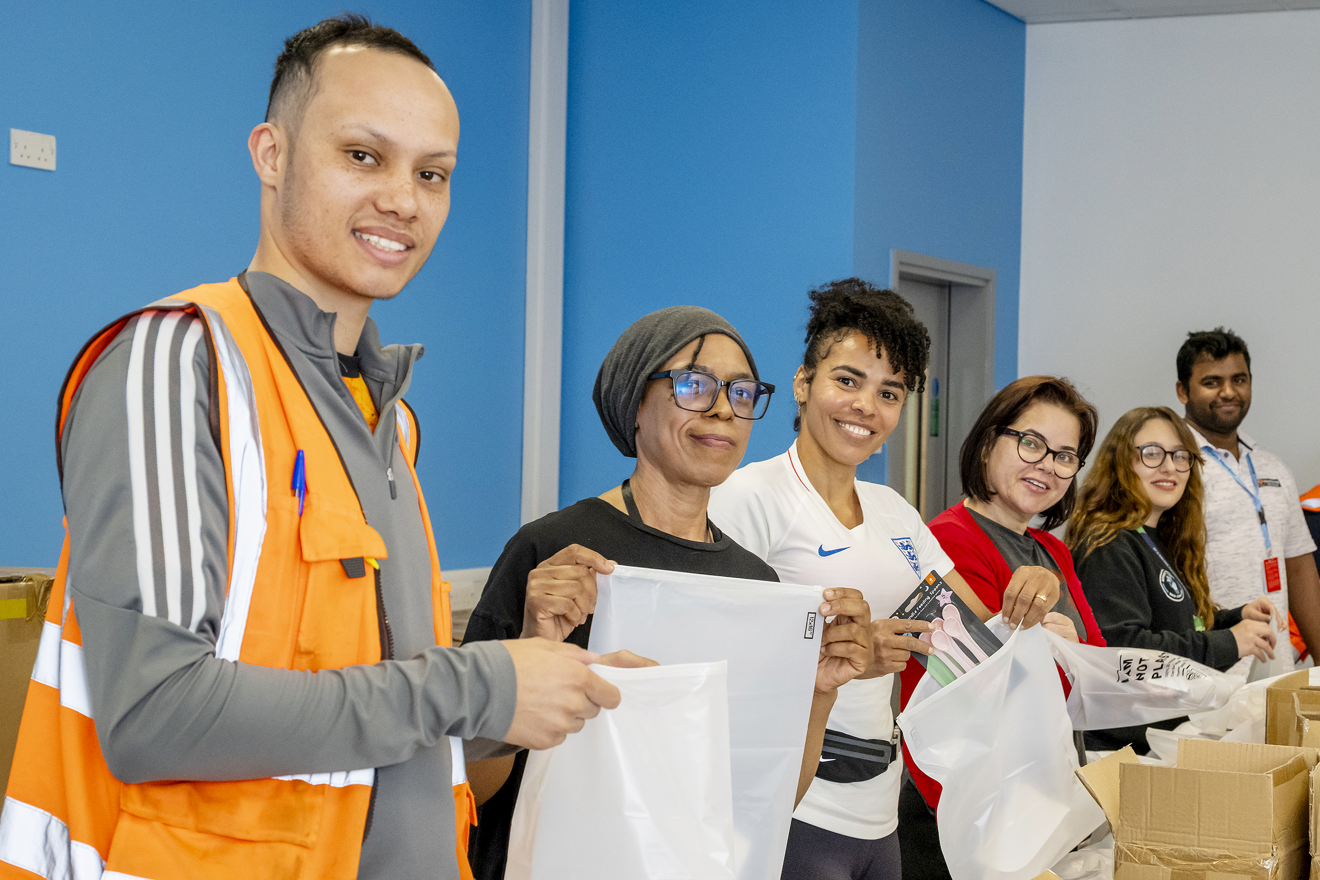 Sutton Amazon team marks global month of volunteering by packing ...