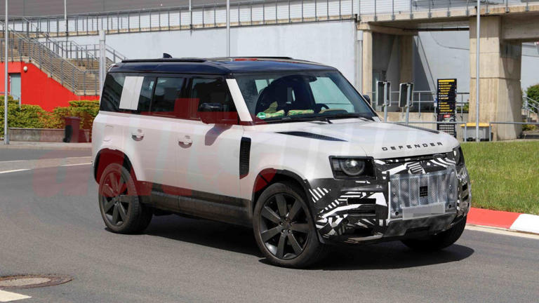 Land Rover Defender facelift keeps the iconic shape mostly untouched