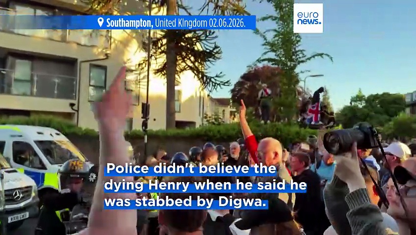 11 officers injured in Henry Nowak murder protests in the UK, police say
