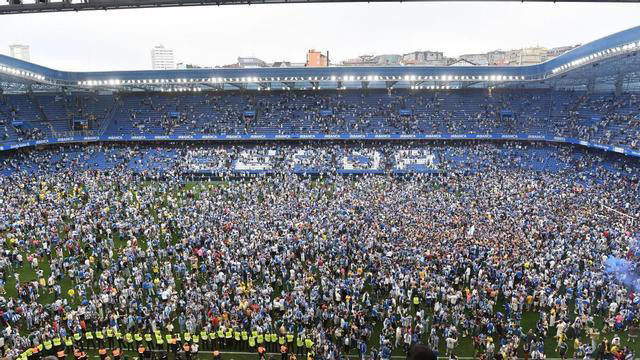 LaLiga denuncia siete cánticos en el Deportivo-Las Palmas contra Real ...