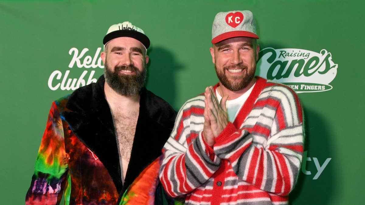 Jason and Travis Kelce launch new sandals collab inspired by their NFL ...