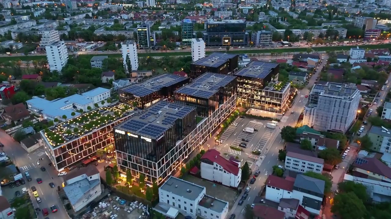 Iași, Romania: Drone tour of neo-Gothic splendor