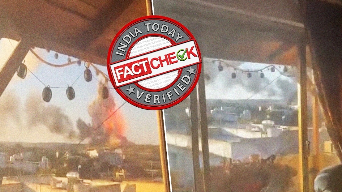 Fact check: Malta factory fire falsely linked to Operation Sheruwali in J&K