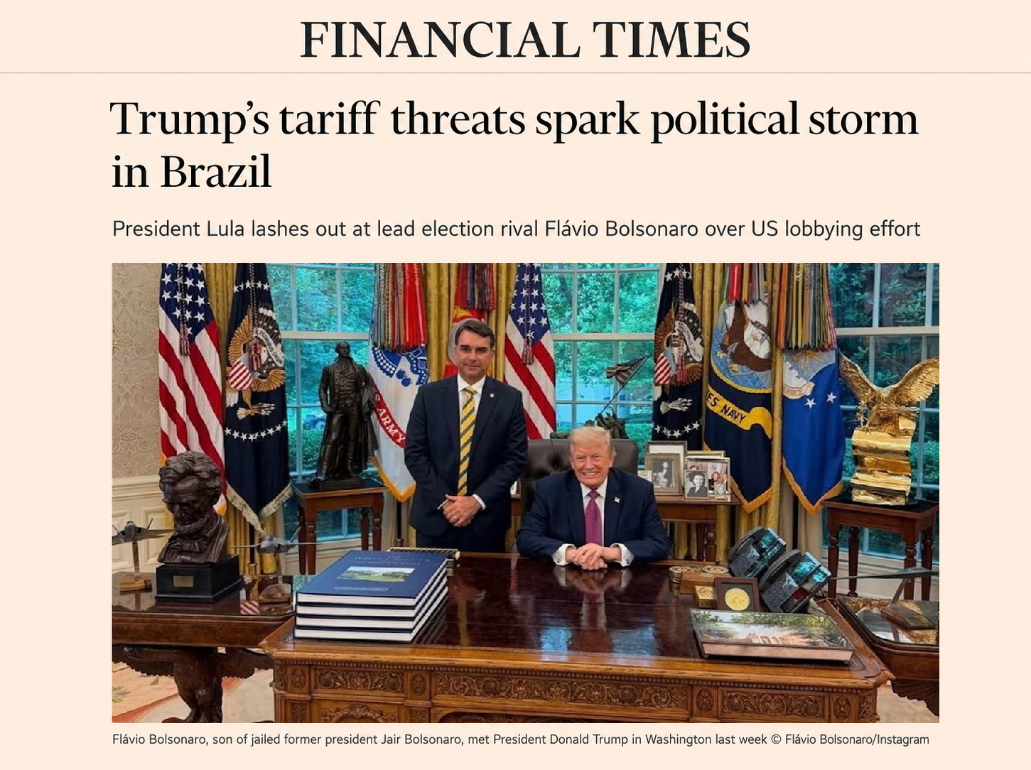 Trump 'rompe trégua com Lula' e causa 'tempestade' no Brasil: o que disse a imprensa internacional sobre tarifas