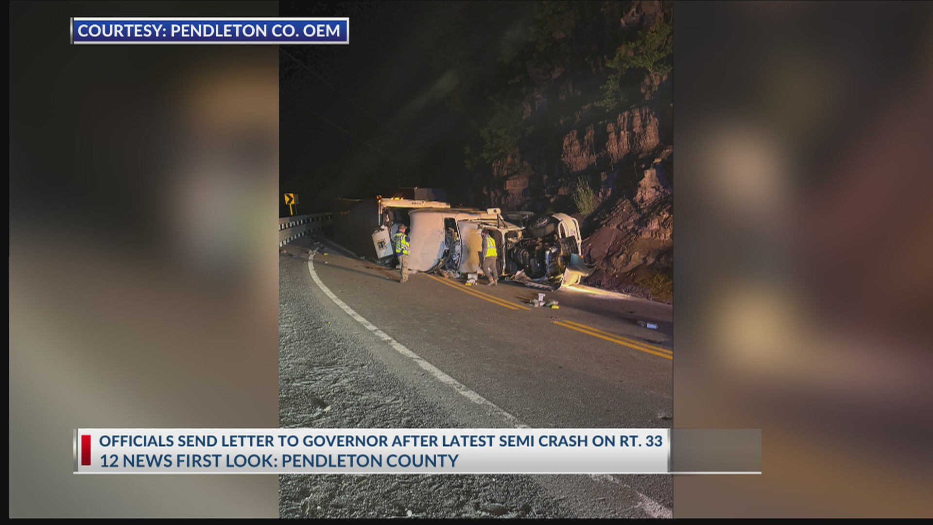 Pendleton County officials send letter to governor after latest semi ...