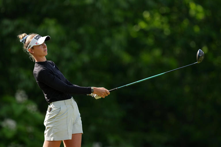 LeBron James gifts Nelly Korda customized Nike golf shoes ahead of US ...