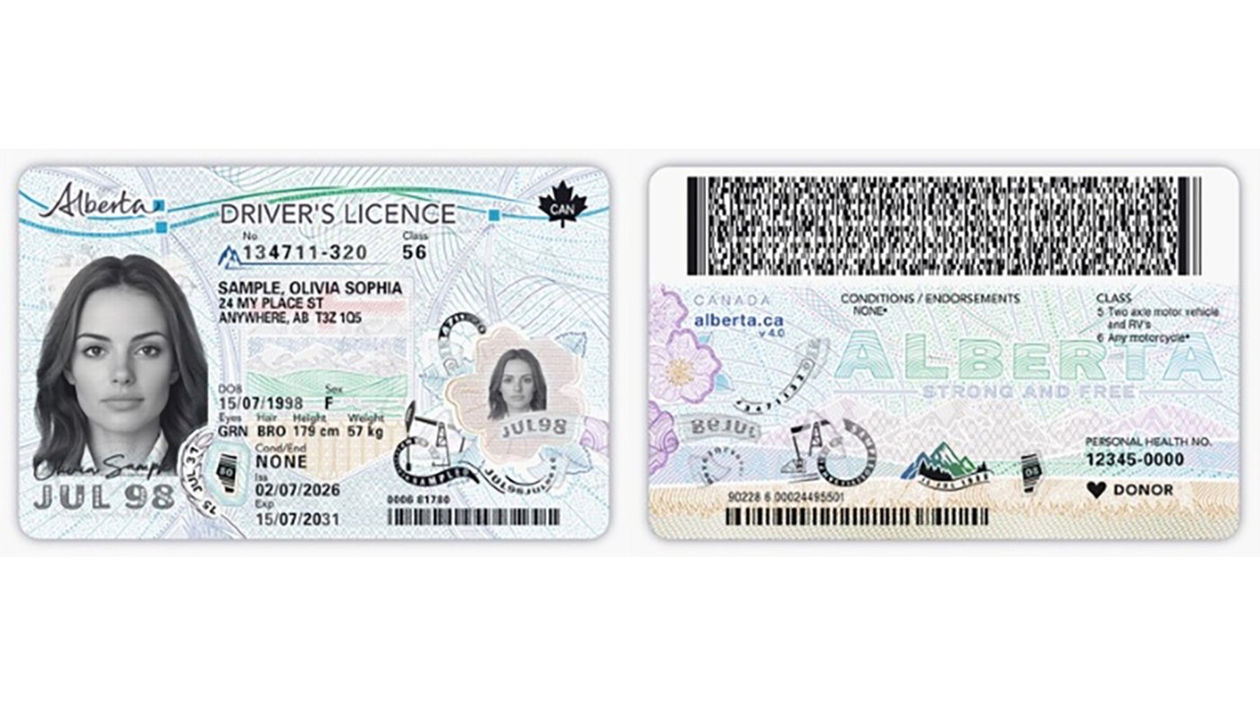 Alberta Launches New ID Cards with Health & Citizenship Details