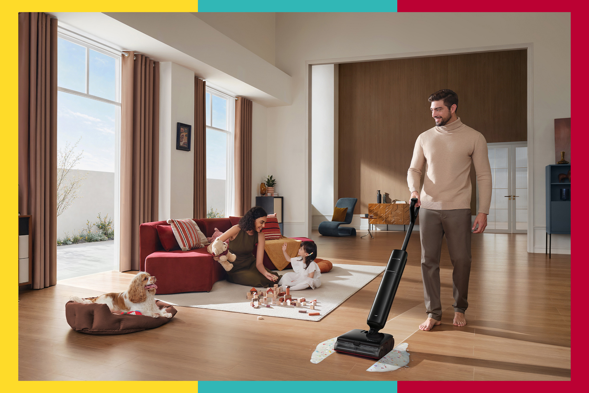 So dreamy: Sticky messes are no match for this newly released steam vacuum