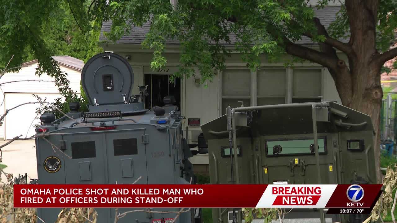 Omaha police identify man killed after shooting at officers during standoff
