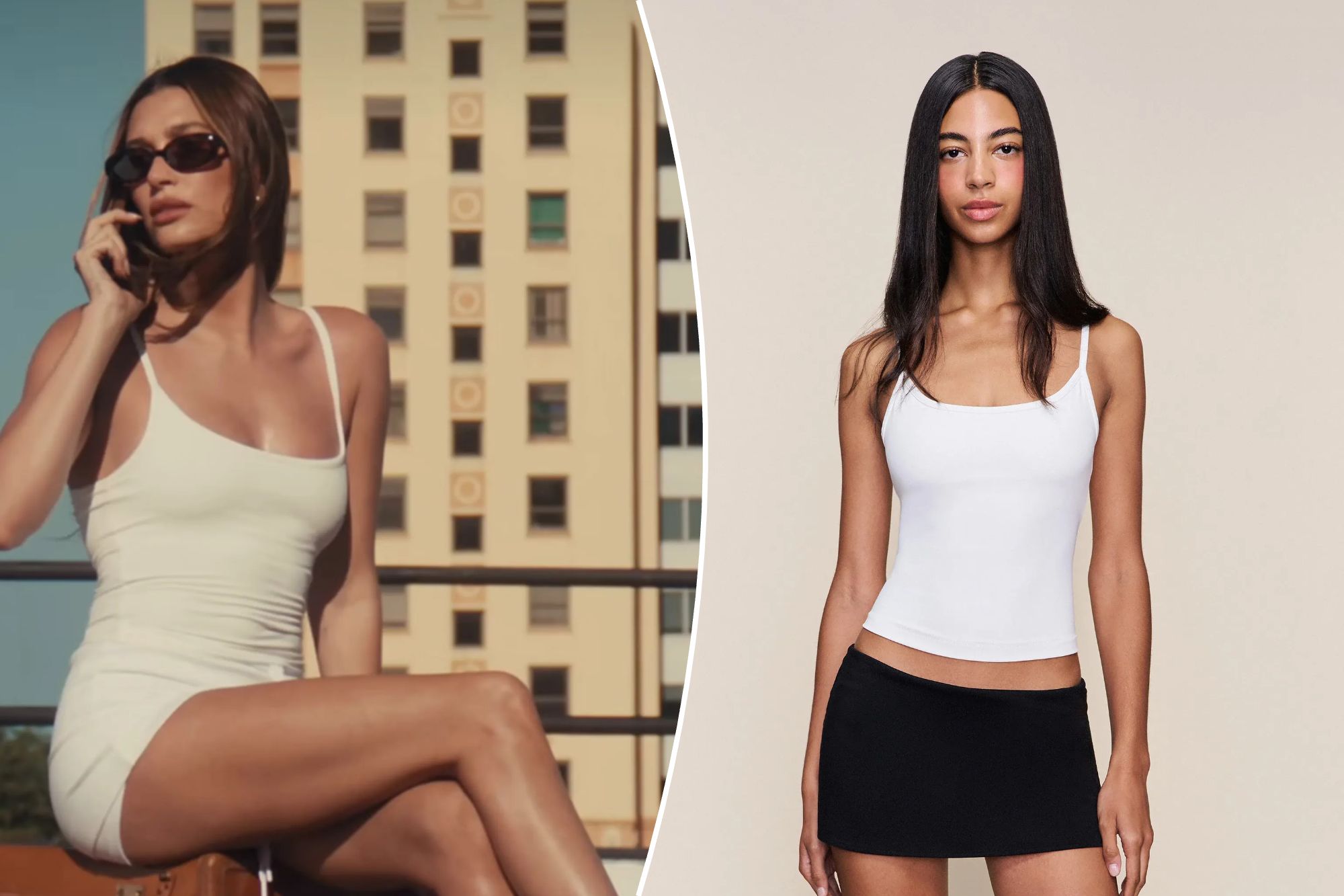 Hailey Bieber’s Rhode bronzer isn’t shoppable yet, but the $38 tank ...