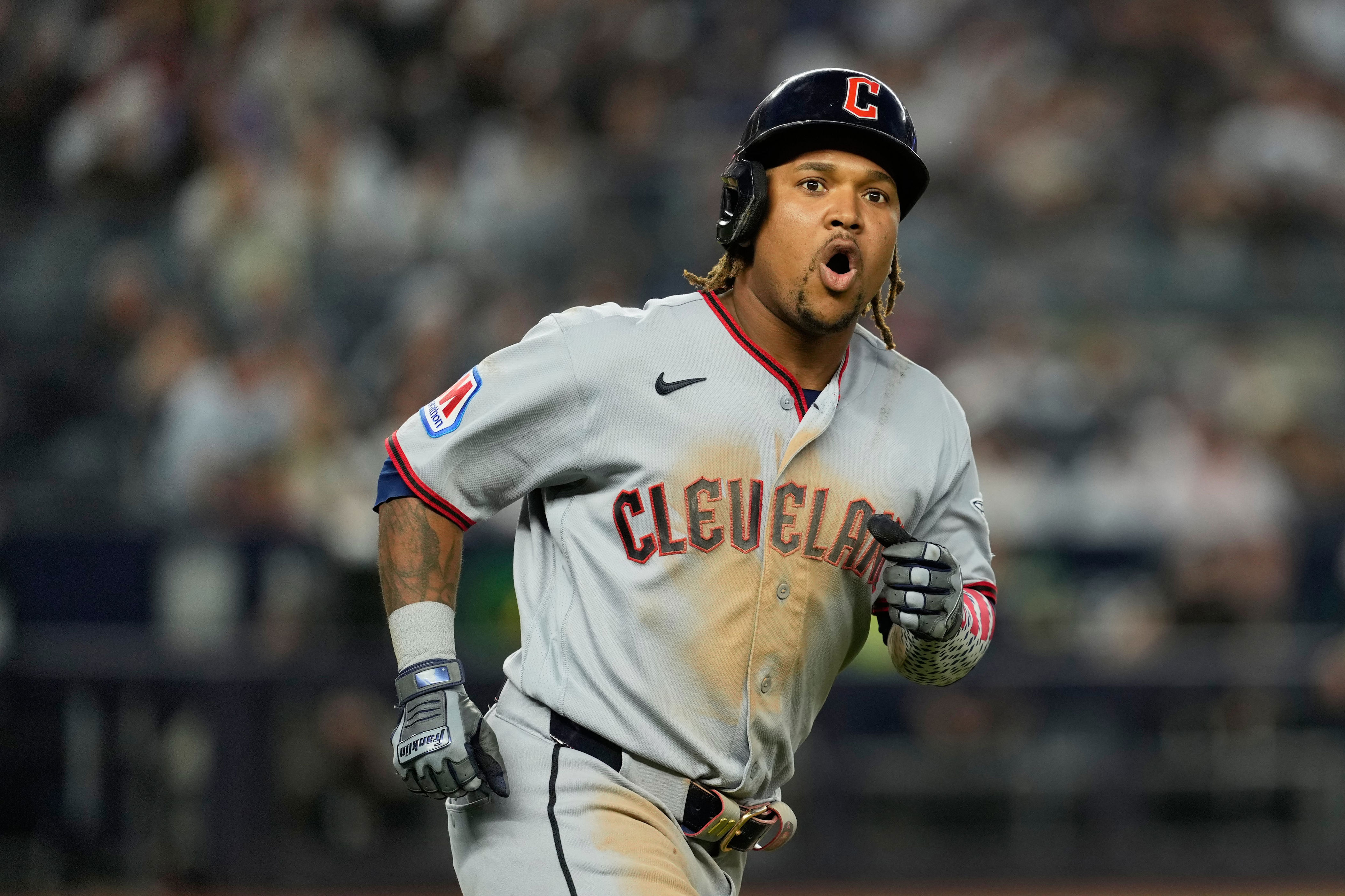 Ramírez leads the way again as Guardians hit 3 homers off Cole in 5-4 ...