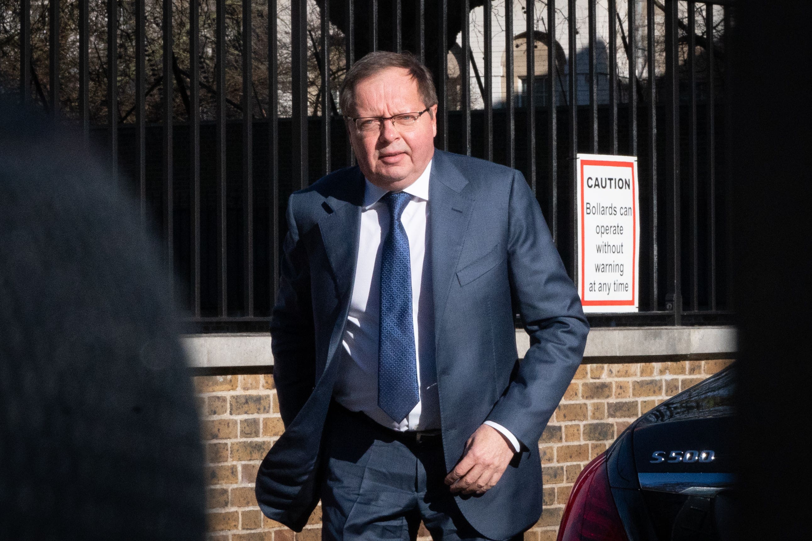 Russian ambassador to the UK Andrey Kelin said the situation was’ becoming more and more dangerous’ (PA Archive)