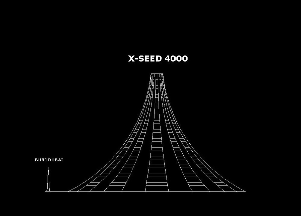 What happened to the 2.5 mile high building designed to be taller than ...
