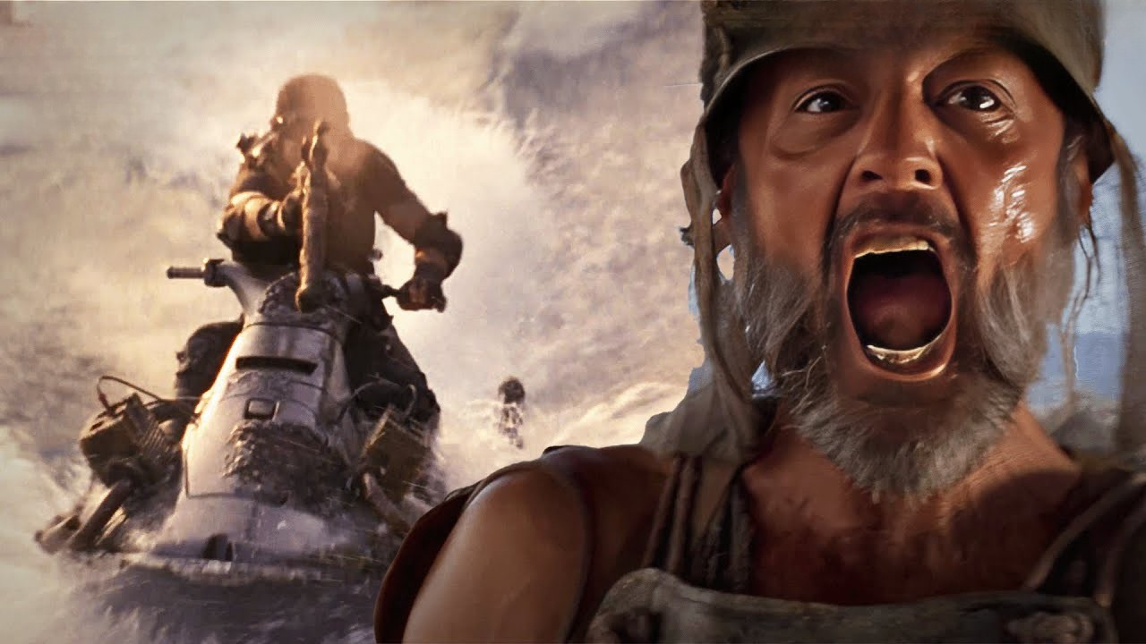 Smoker pirates attack the fortress | Waterworld