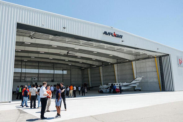 New Avfight complex opens at Detroit's Coleman A. Young International ...