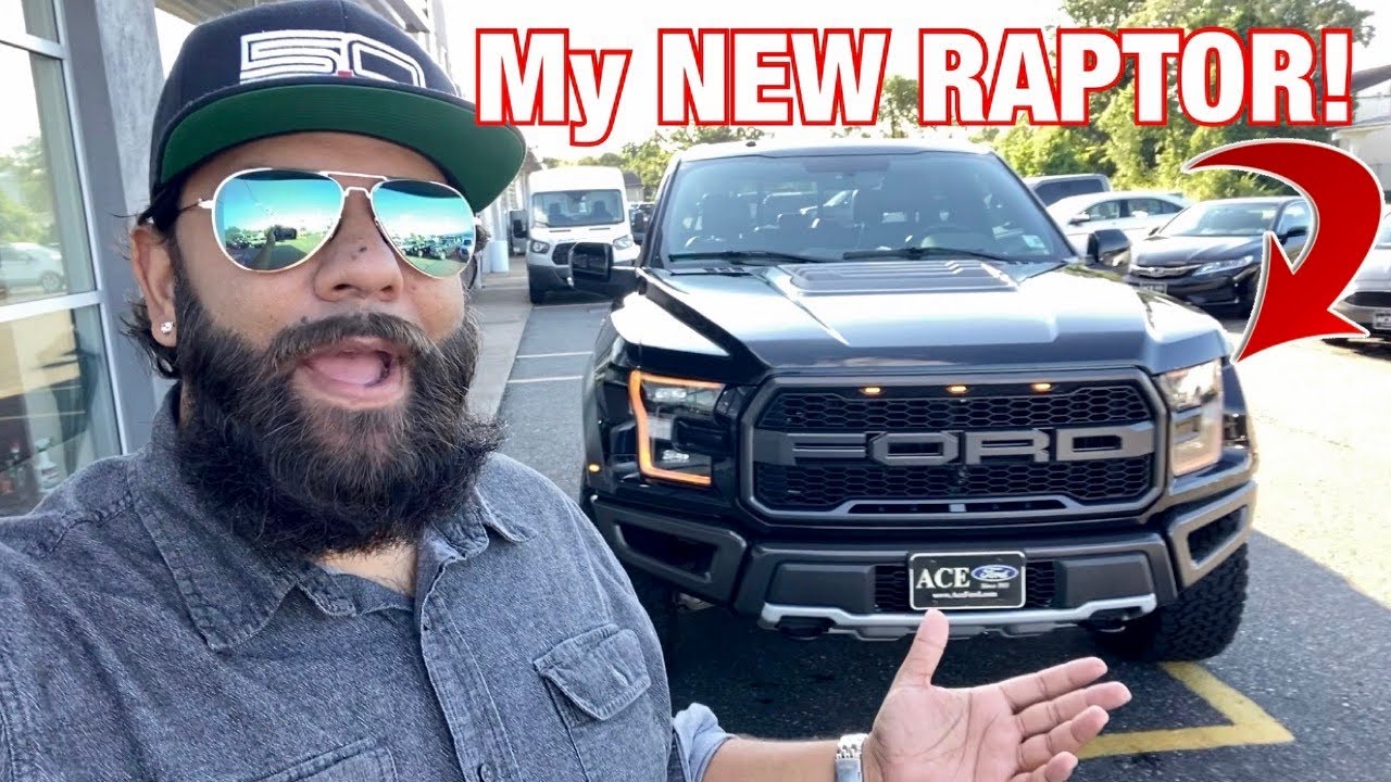 Taking delivery of a FORD RAPTOR w/a 100K mile warranty!