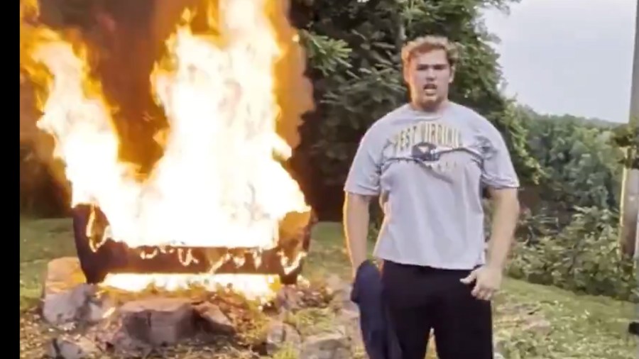 Rye Cove lineman Ethan Lawson’s commitment video goes viral