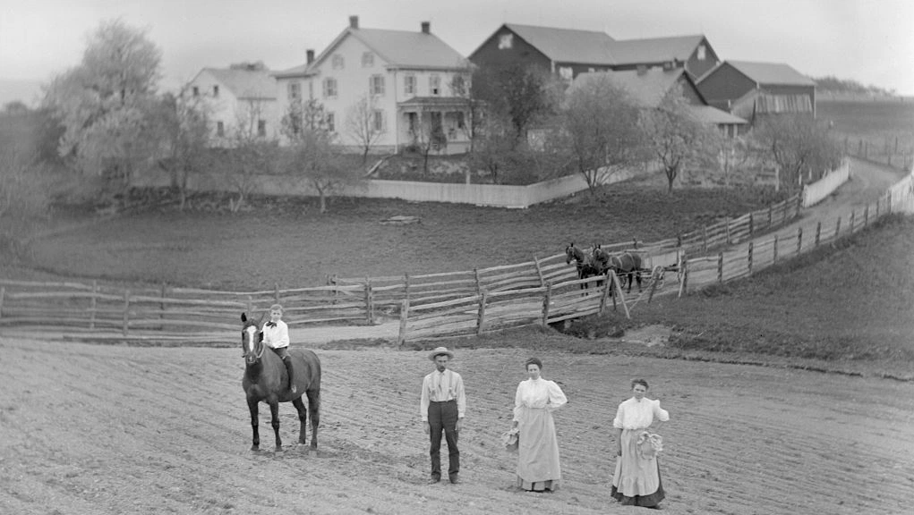 19 vintage snapshots of rural farm life