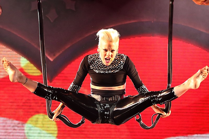 Pink makes shocking admission about her wild show stunts