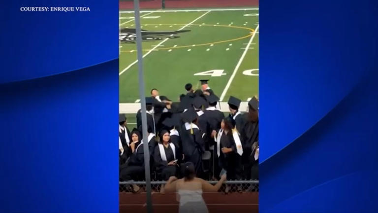 Fight breaks out during Kings Canyon Unified graduation, five arrested