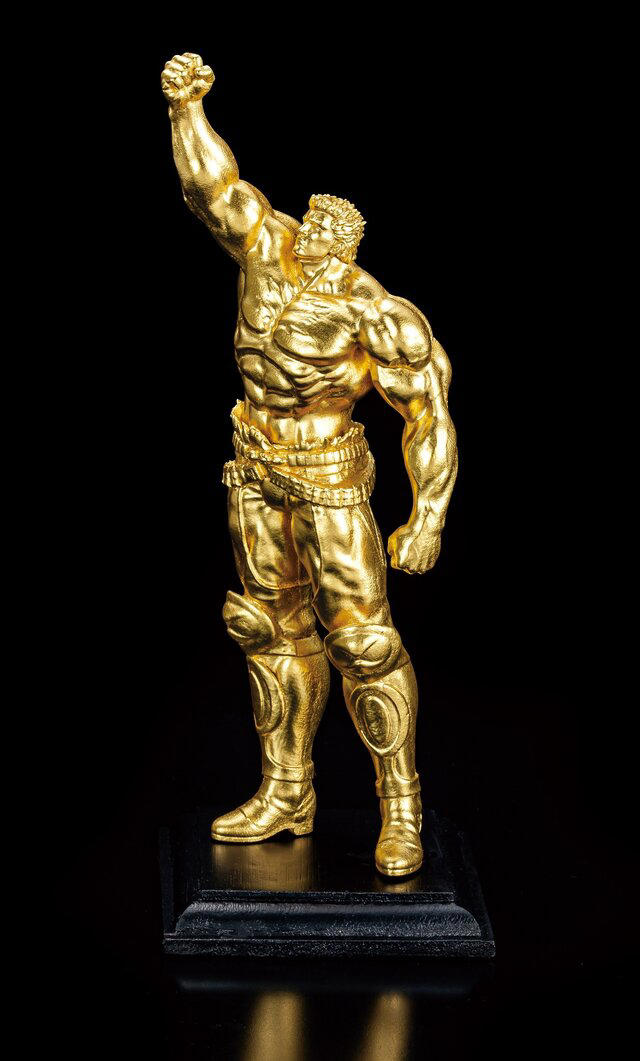 北斗の拳」参考価格4,400万円…「ケンシロウ」の等身大黄金像が特別展示