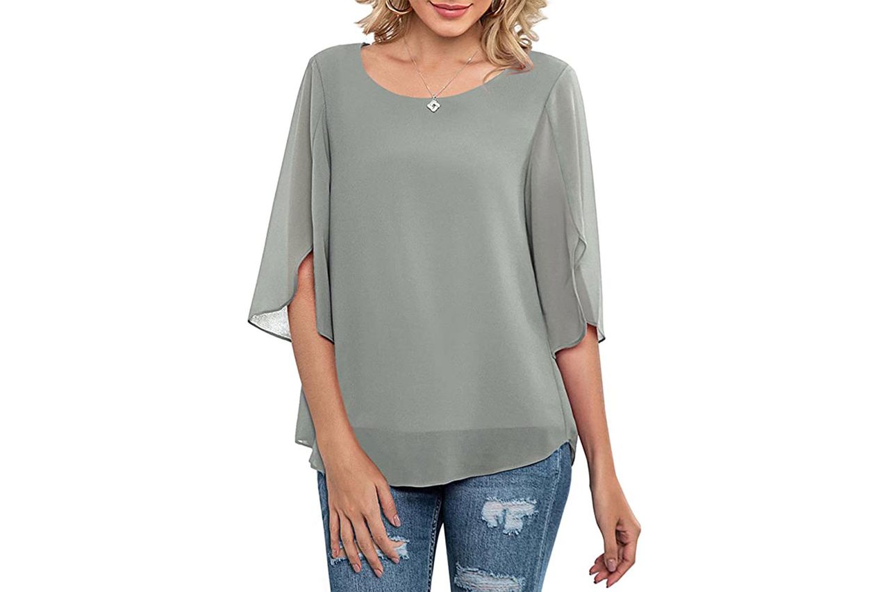 Amazon Neineiwu Womens Casual Scoop Neck Loose Top