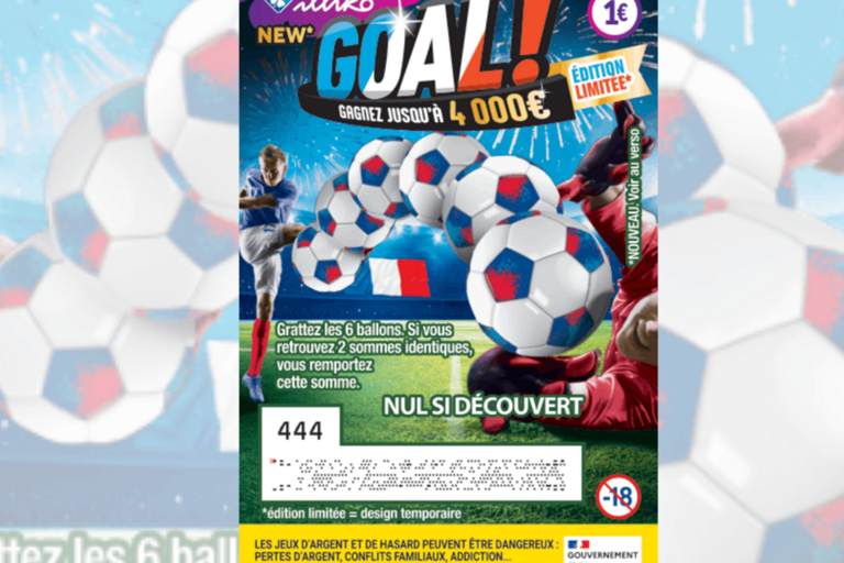 Goal, maxi goal… du nouveau dans les jeux à gratter de la FDJ ces ...
