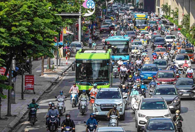 Đề xuất đưa trạm kiểm định khí thải xe máy vào hoạt động trước cao điểm ô nhiễm không khí