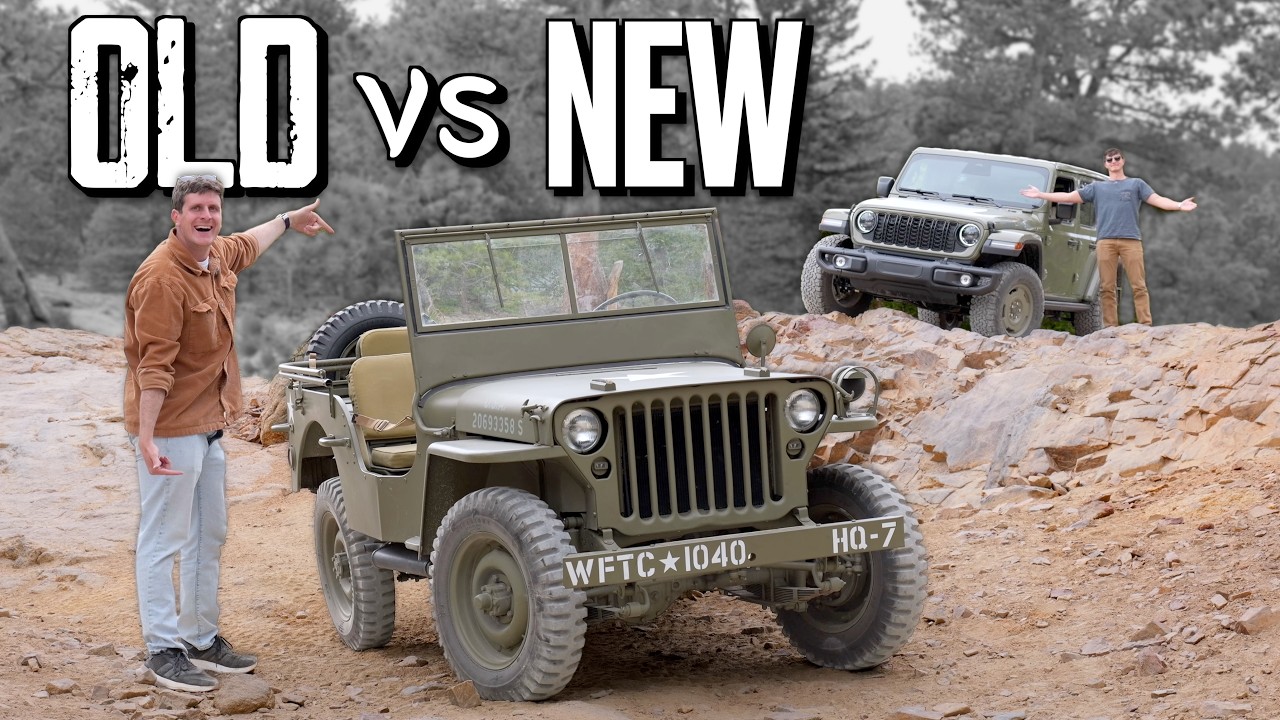 What happens when a WW2 jeep faces a 2026 Wrangler
