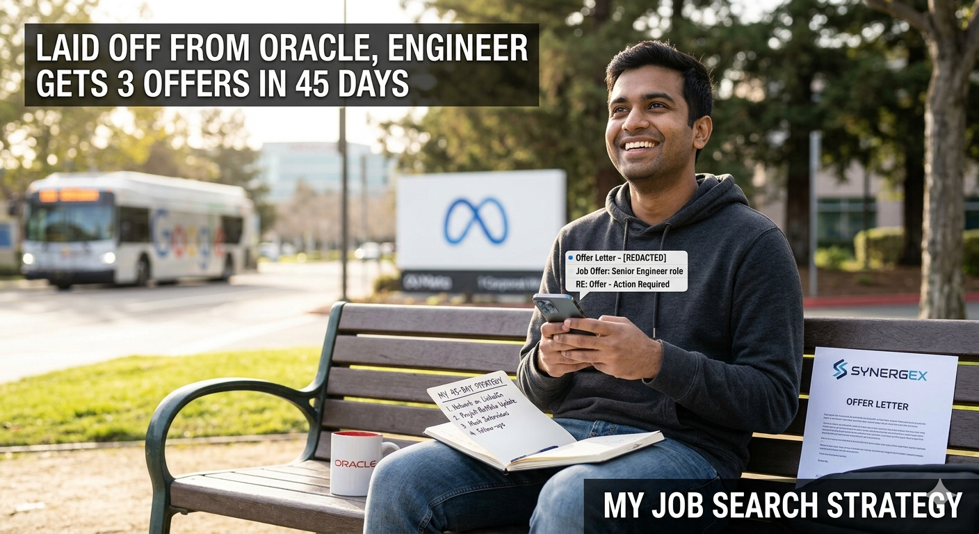 Laid off by Oracle, engineer gets 3 job offers in 45 days: Techie ...