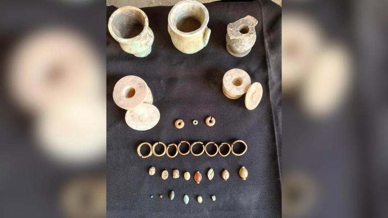 First near-complete ancient Egyptian funerary set discovered at ...