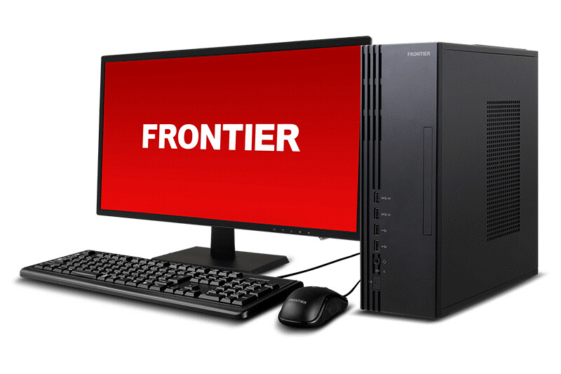 FRONTIER、Intel Core Ultraプロセッサ搭載PCにスリムケース採用モデル