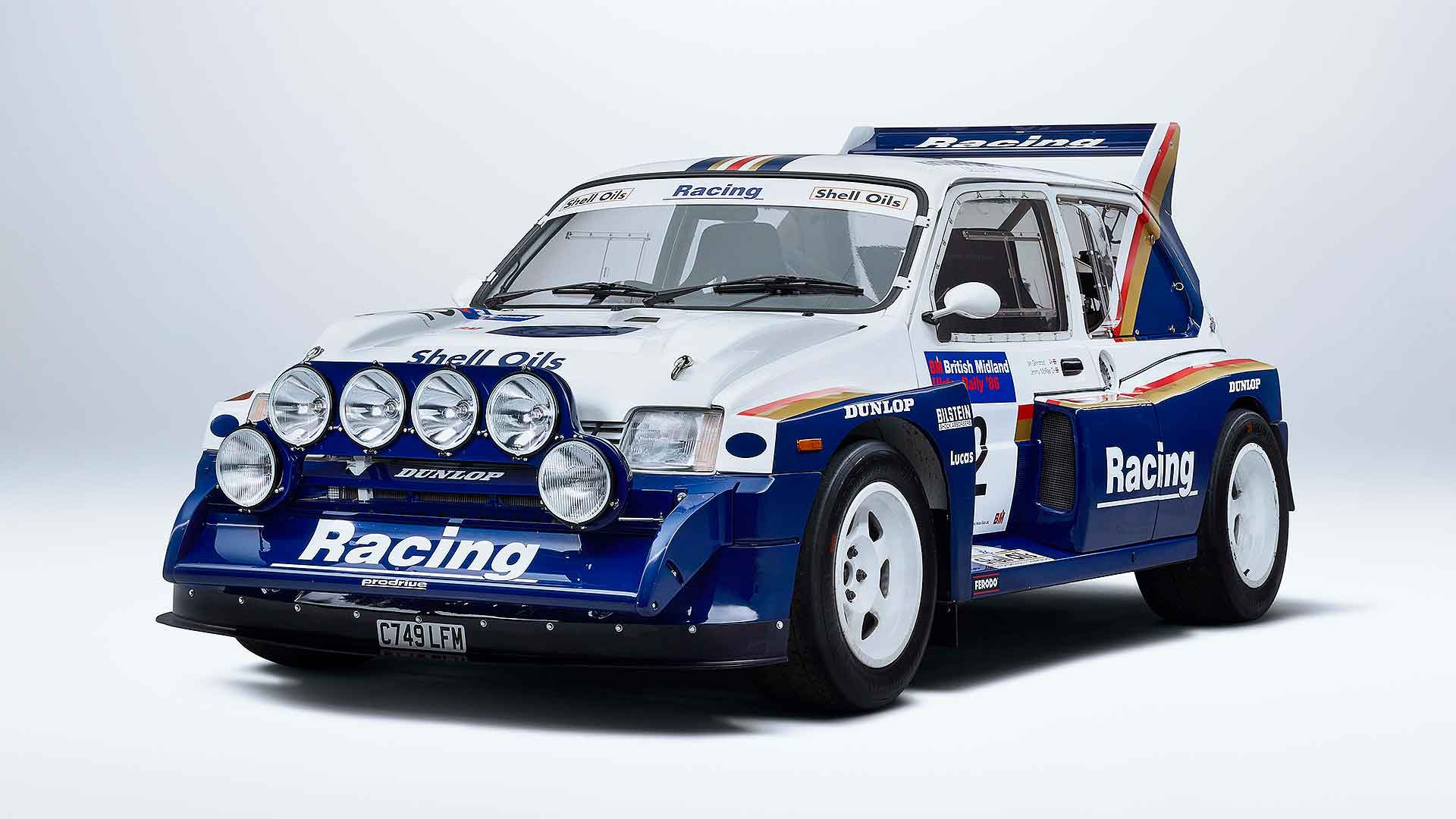 The greatest Group B rally cars
