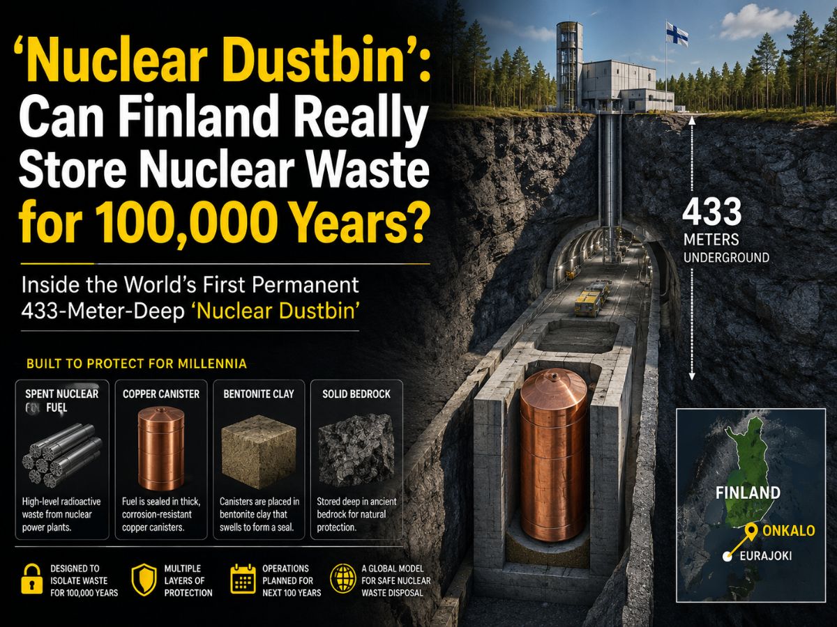 Can Finland really store nuclear waste for 100,000 years? Inside the ...